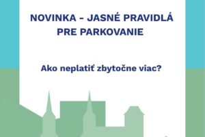 Mesto Trnava: JASNÉ PRAVIDLÁ PRE PARKOVANIE