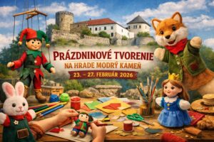Hrad Modrý Kameň: Jarné prázdniny budú plné rozprávok, bábok a tvorenia!