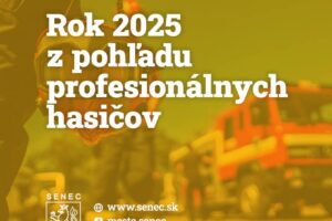 Mesto Senec: Rok 2025 z pohľadu profesionálnych hasičov OR HaZZ v Pezinku
