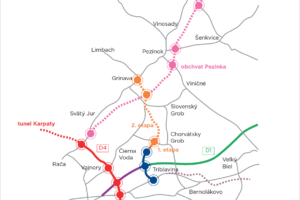 BSK: Príprava obchvatu Pezinka sa posúva do ďalšej fázy. Zverejnená bola správa ...