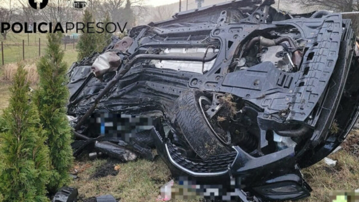 Tragická zrážka vlaku s autom pri Prešove si vyžiadala dve ľudské obete