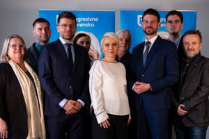 Progresívne Slovensko predstavilo kandidátku na primátorský post v Spišskej Nove...