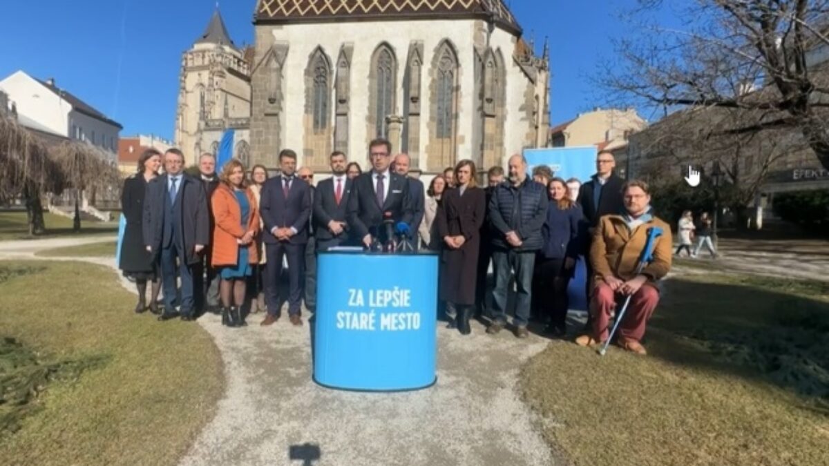 PS predstavilo kandidáta na post starostu košického Starého Mesta, Holéczy uviedol štyri hlavné priority z programu – VIDEO