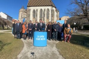 PS predstavilo kandidáta na post starostu košického Starého Mesta, Holéczy uvied...