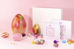 EASTER COLORS 2026 unikátna, pestrofarebná Veľkonočná kolekcia čokolád z manufak...