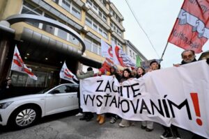 Protest Veľká kultúrna mobilizácia v Bratislave má za cieľ zastaviť ministerku Š...