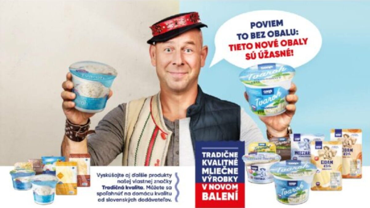 Vlastná značka COOP Jednota prezliekla svoje obaly – výrobky s označením Tradičná kvalita nájdete už počas veľkonočných nákupov v novom dizajne