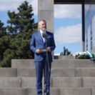 Pellegrini na Slavíne varoval pred nenávisťou, pripomenul cenu víťazstva nad faš...