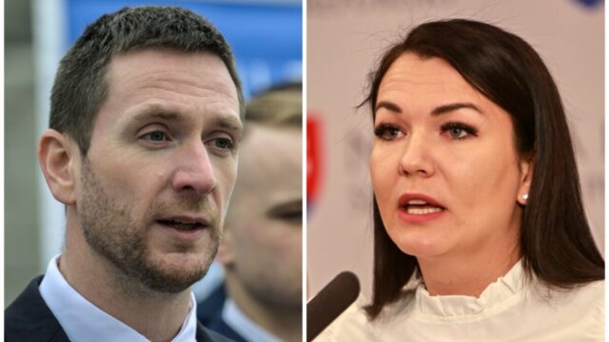 Jurík označila Uhríka za „predsedu fašistickej strany“, ako dôkaz vytiahla viacero fotografií