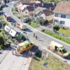 V obci Dobrá Niva pri Zvolene havaroval autobus, zišiel mimo vozovku – FOTO