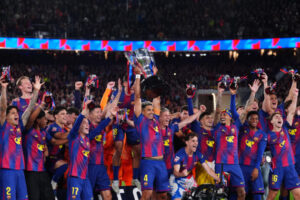 FC Barcelona má za sebou ďalší domáci ligový triumf, túži však po úspechu na eur...