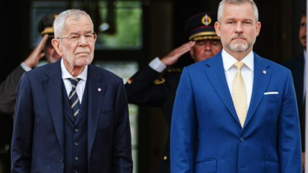 Pellegrini sa stretol s rakúskym prezidentom Alexandrom Van der Bellenom, vyzdvihol partnerstvo oboch krajín – VIDEO, FOTO