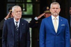 Pellegrini sa stretol s rakúskym prezidentom Alexandrom Van der Bellenom, vyzdvihol partnerstvo oboch krajín – VIDEO, FOTO