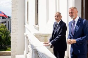 Raši prijal rakúskeho prezidenta Alexandra Van der Bellena, témou bola aj cezhra...