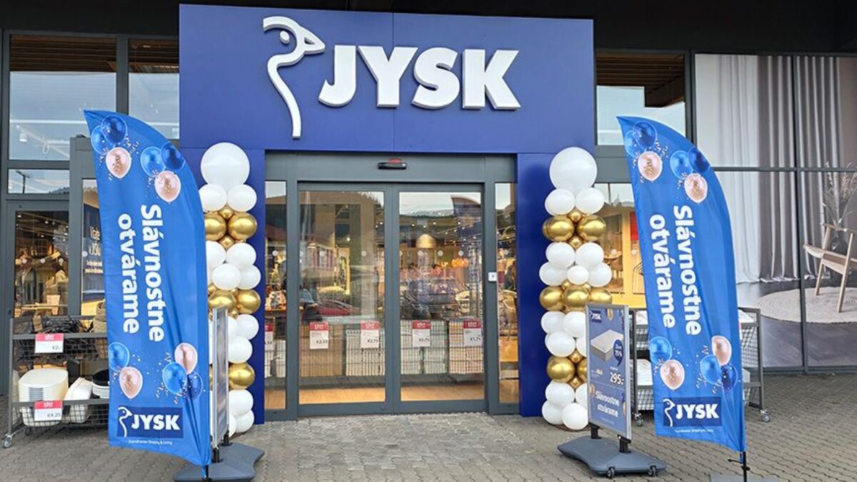 JYSK plánuje až 100 nových predajní v európskych veľkomestách