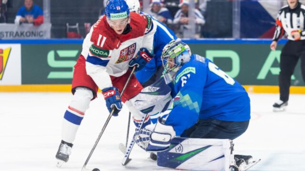 Čech Horák ako Slovinec na MS v hokeji 2026 vychytal Čechov a odteraz bude zase fandiť Čechom – VIDEO, FOTO