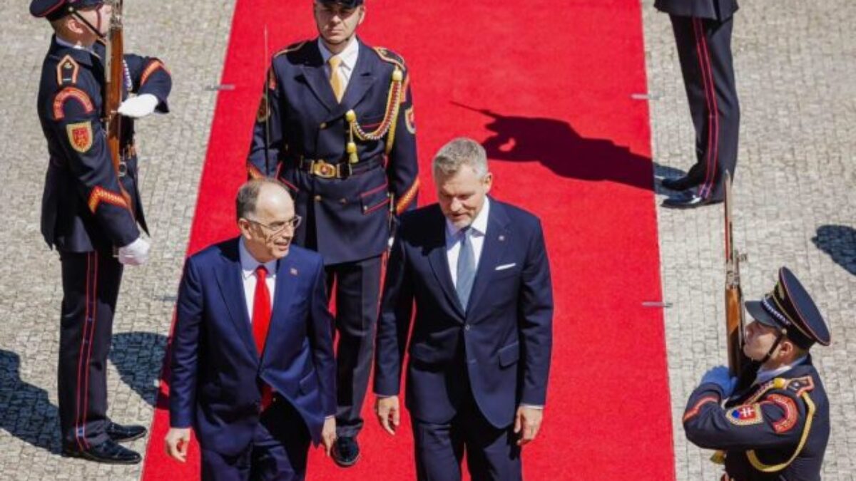Pellegrini sprevádzal albánskeho prezidenta Begaja v Pezinku – FOTO