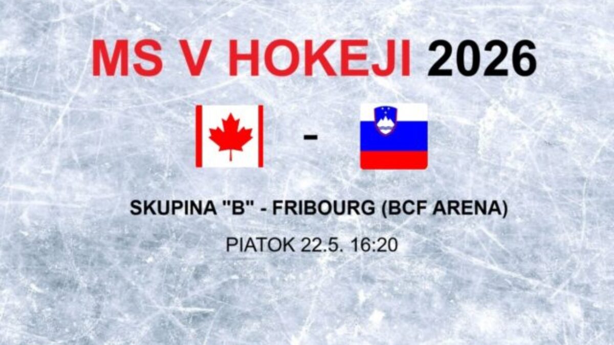 Výsledok MS v hokeji 2026: zápas Kanada – Slovinsko / ONLINE, VIDEO, FOTO