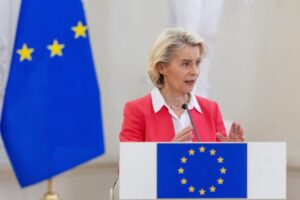 Von der Leyenová obvinila Rusko z destabilizácie Pobaltia dronmi