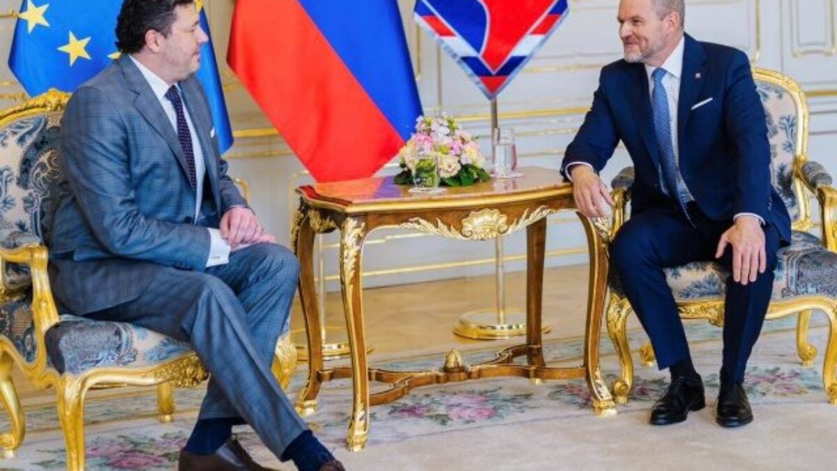Pellegrini prijal Moznera po roku vo funkcii, hlavnou témou boli systémové opatrenia prijaté na Najvyššom súde SR