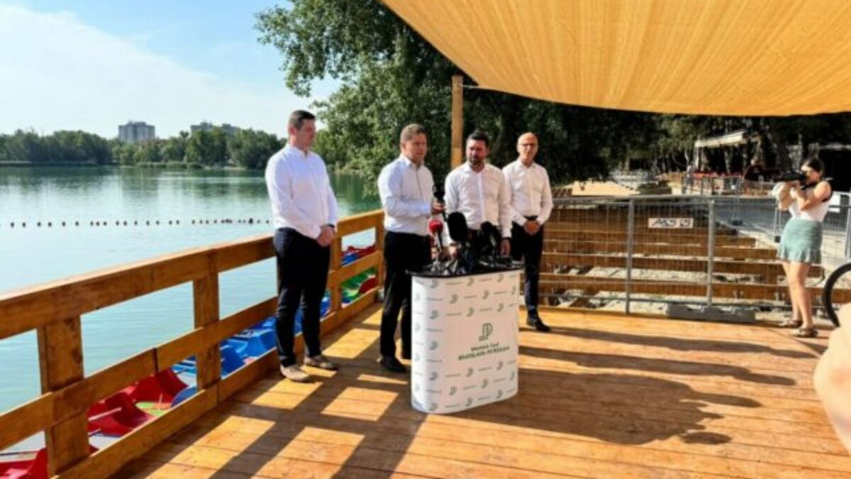 Petržalka už vlastní väčšinu pozemkov v okolí štrkoviska Veľký Draždiak, Takáč ocenil prístup mestskej časti – VIDEO, FOTO